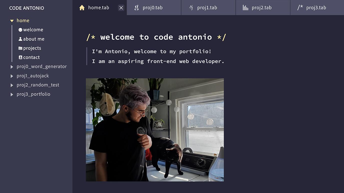 My first portfolio site!
