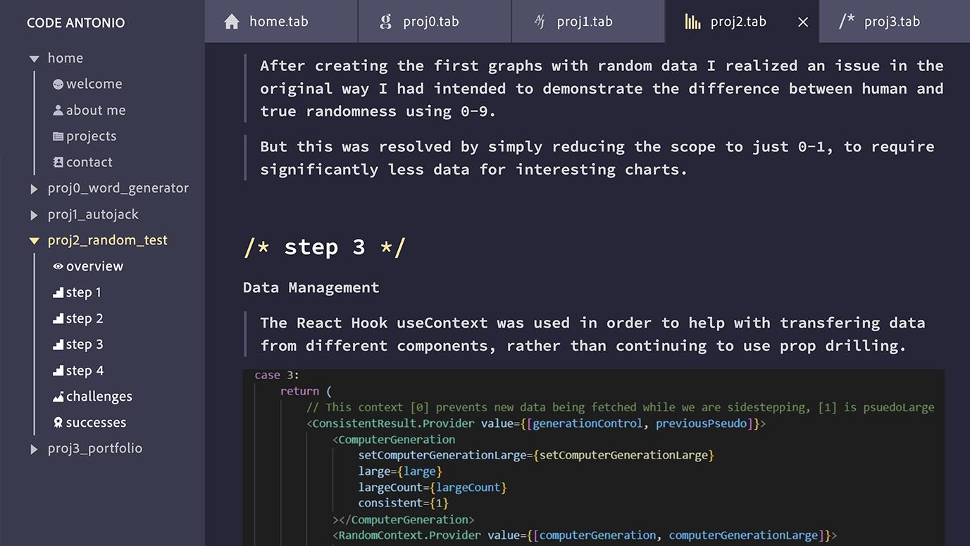 My first portfolio site!